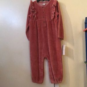 Nordstrom Girls Long Sleeve Jumpsuit